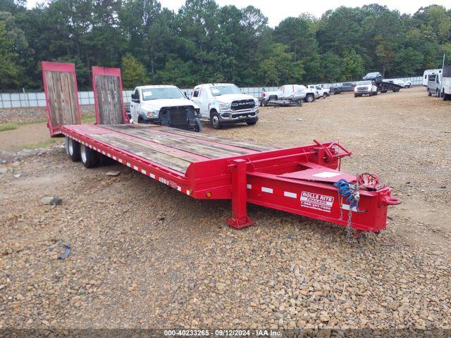  Salvage Rolls Rite Trailer 30  Dovetail Trailer