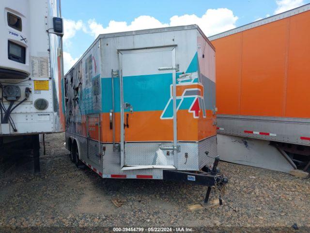 Salvage Trailer Manley 16  Enclosed Trail