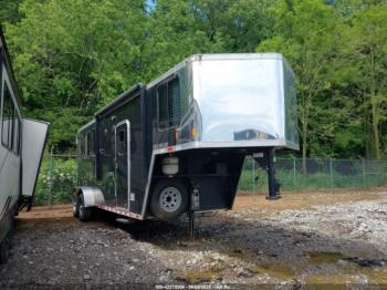  Salvage Harmar Gooseneck Animal Trailer