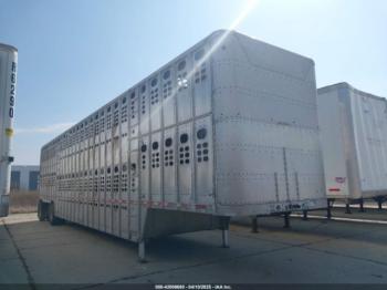  Salvage Wilson Trailer Co Livestock Trailer