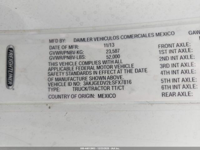 Freightliner Cascadia 125 Image 4