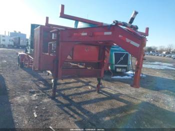  Salvage Trailer Aky 31  Gooseneck